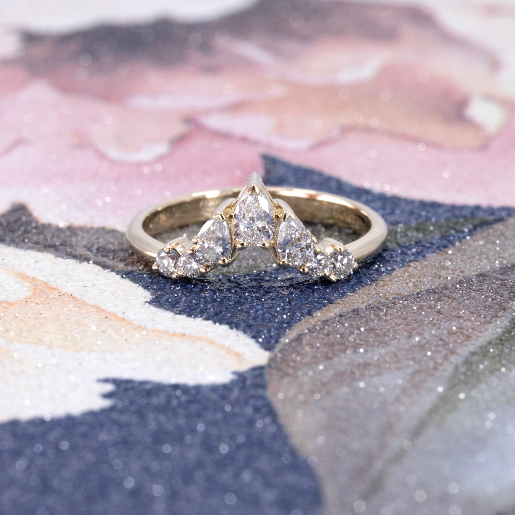 RAISED ROYAL CROWN | Yellow Gold
