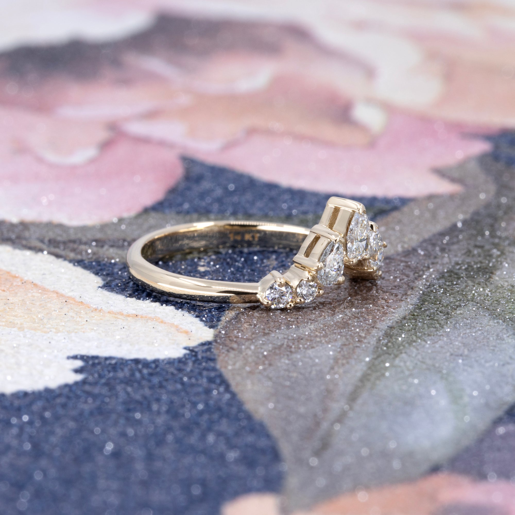 RAISED ROYAL CROWN | Yellow Gold