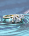 TOI & MOI PEAR SHAPE DIAMOND | Yellow Gold