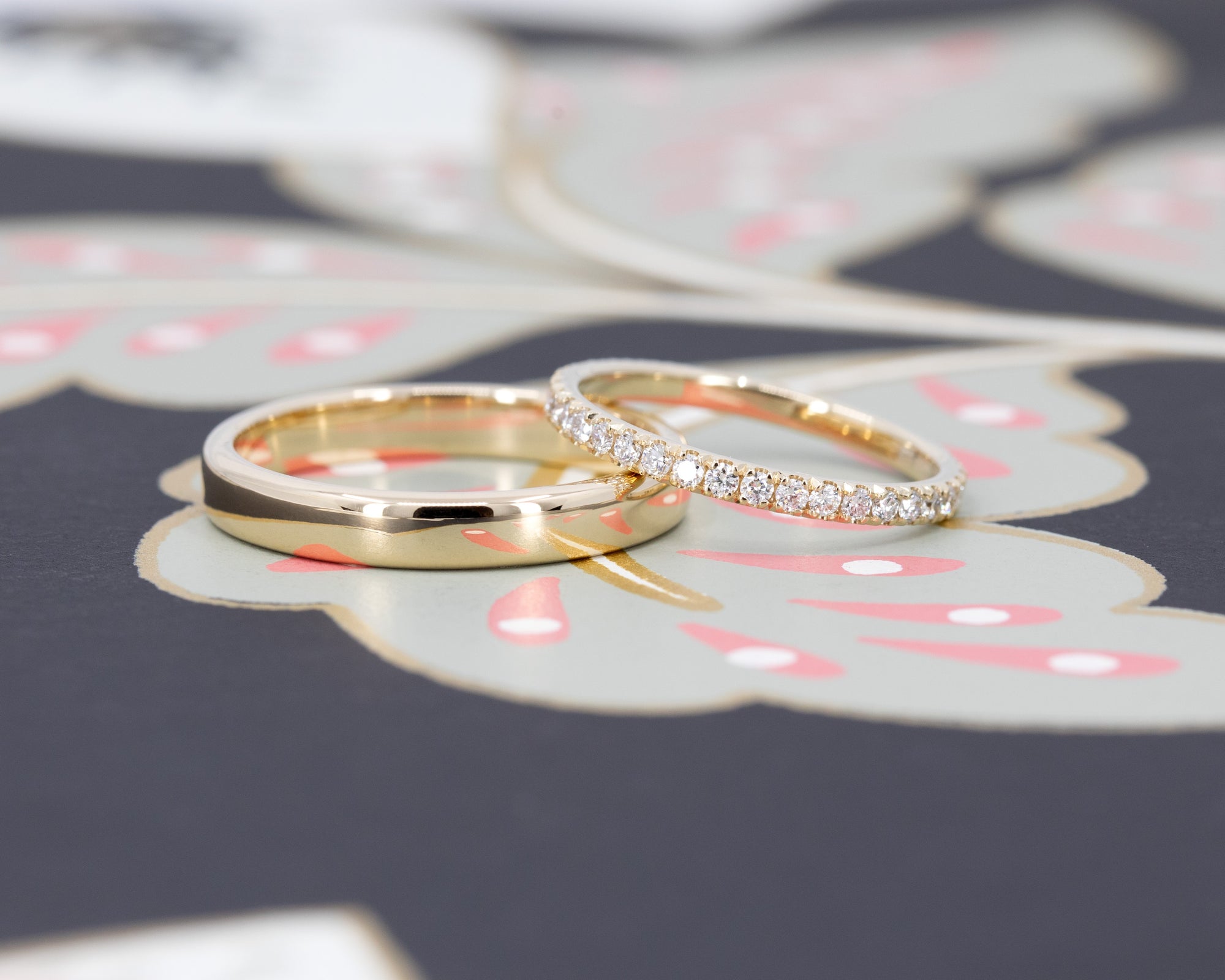 WEDDING BAND CLASSIC SET | Yellow Gold