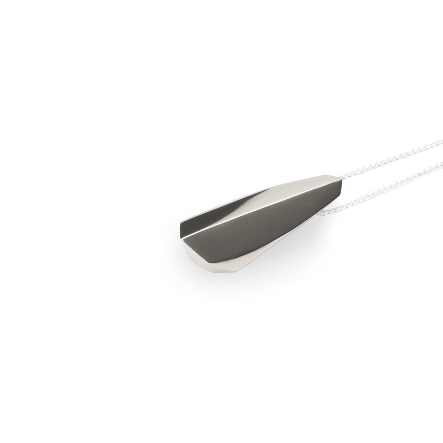 Statement sterling silver pendant fine jewelry modern design