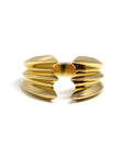 Vermeil gold bold jewelry bena jewelry fine jewelry designer montreal made in canada vermeil gold silver minimalist jewelry