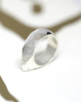 Bena Jewelry Diamond Ring Edgy Jewelry Montreal Made in Canada Fine Jewelry Designer Silver Jewelry Fashion Diamond Ring