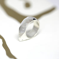 Bena Jewelry Diamond Ring Edgy Jewelry Montreal Made in Canada Fine Jewelry Designer Silver Jewelry Fashion Diamond Ring