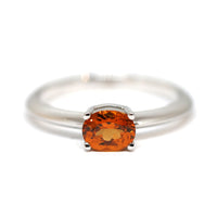 Garnet engagement ring montreal custom made color gemstone bridal jewelry montreal bena jewelry designer