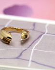 Gold Vermeil Tidal Ring