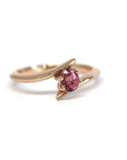 bridal tourmaline engagement ring bena jewelry design montreal