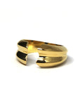 Yellow Gold Frill Ring