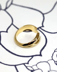 Yellow Gold Frill Ring