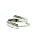 white gold loop ring bena jewlery men bridal jewelry custom made fine jewelry montreal canadian jewelry designer