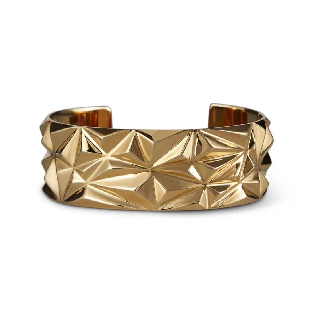 Bena Jewelry Bold Braclet Vermeil Gold Silver Plated Chiseled Collection Montreal Made in Canada