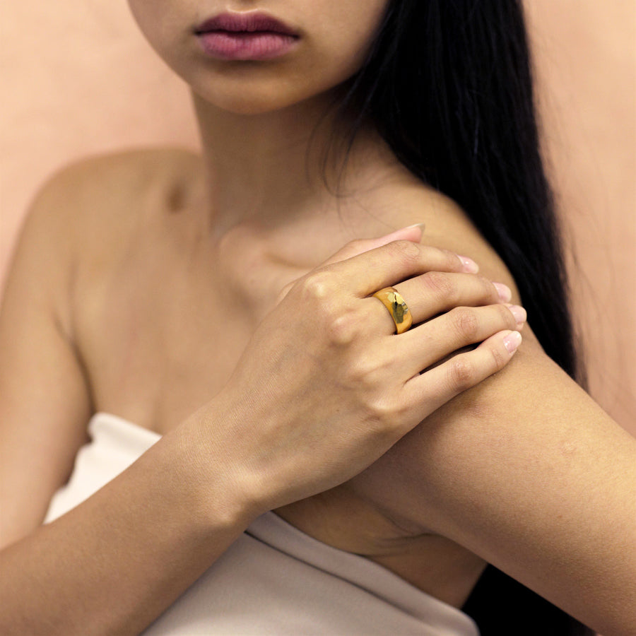 Gold Vermeil Alp Ring
