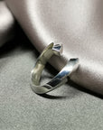 Simple Sterling Silver Fine Jewelry Modern Design Jewelry Designer
