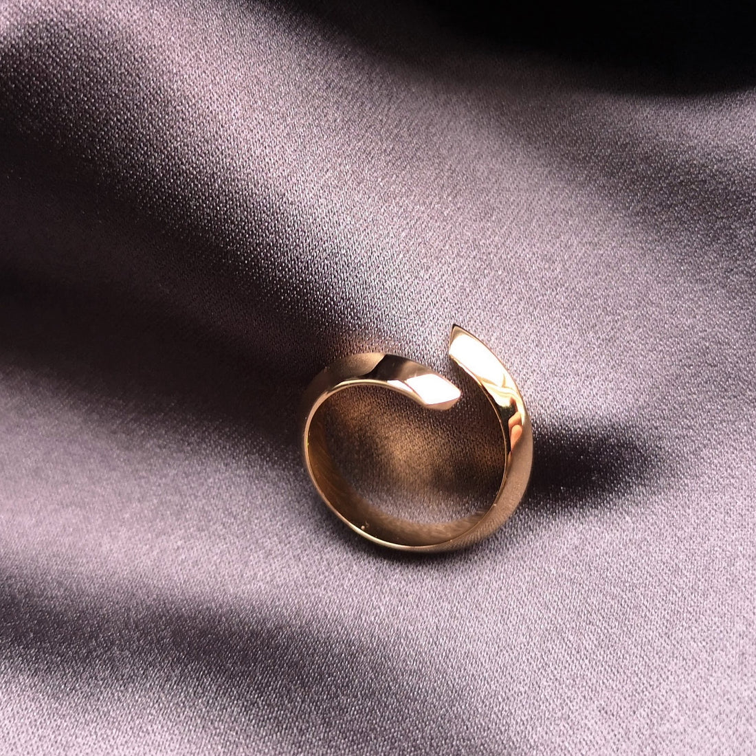 Elegant jewelry simple ring gold plated bena jewelry montreal fine jewelry designer