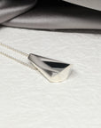 Statement sterling silver pendant fine jewelry modern design