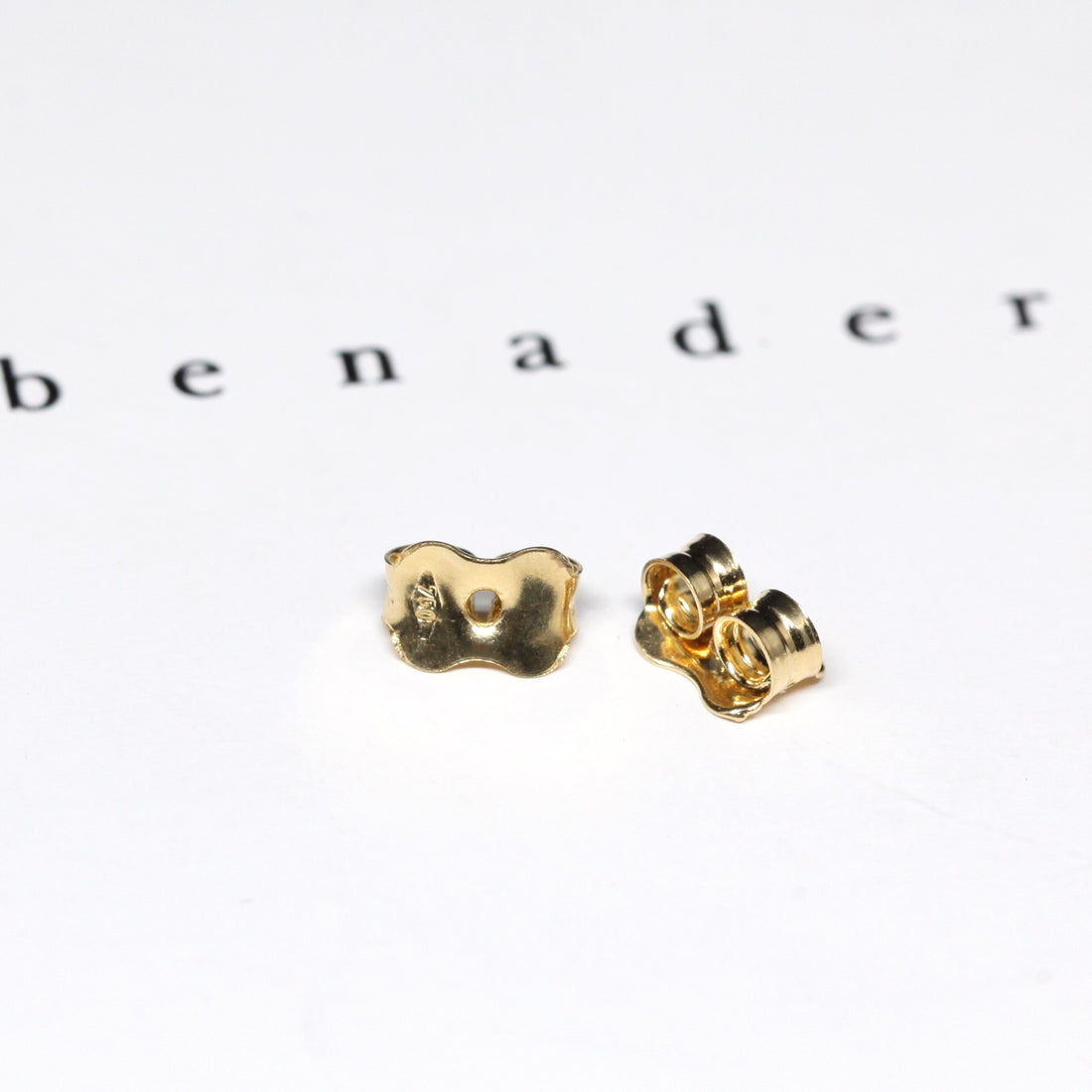bena jewelry gold friction earrings back for custom gemstone stud earrings made in montreal