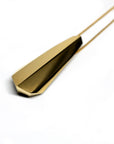 Vermeil gold pendant edgy collection bena jewelry silver yellow gold plated minimalist modern jewelry custom jeweler montreal made in canada
