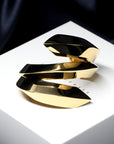 Bena Jewelry Spin Collection Vermeil Gold Bracelet Silver Modern Jewelry Made in Montreal Canada