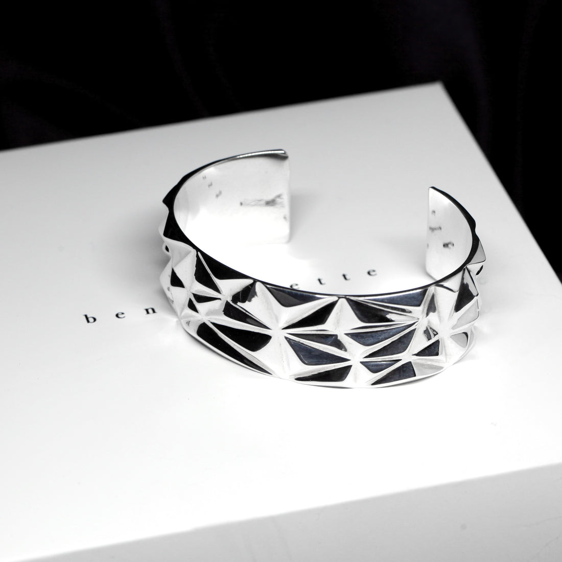 Silver Spike Bracelet