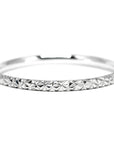 silver edgy bangle bracelet bena jewelry montreal minimalist jewelry designer fine jewelry montreal handmade bold jewelry