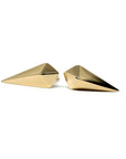 Vermeil gold earrings bena jewelry collection montreal made in canada fine jewelry unisexe modern jewelry