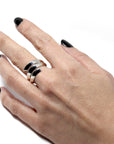 Silver Embrace Ring