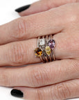 color gemstone stackable gold ring bena jewelry montreal little italy jeweler color gemstone jewelry custom made specialist natural zircon oval shape gold ring small square diamond engagement ring marquise shape yellow diamond handmade in montreal minimalist ring pear shape pink garnet simple engagement ring made in montreal