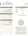 Bena Jewelry GIA Certified White Cushion Diamond Brokerage Montreal Jewelry Designer