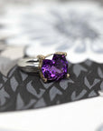 amethyst statement ring ruby mardi made in montreal bena jewelry designer of color gemstone silver and gold cocktail jewelry