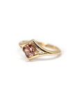 color gemstone bridal yellow engagement ring montreal made bena jewelry fine custom designer