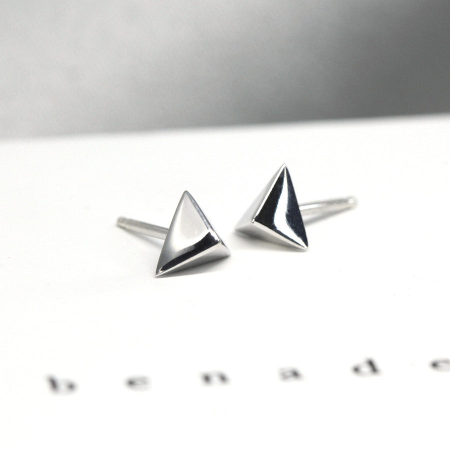 white gold earrings bena jewelry designer montreal