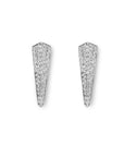 14 kt white gold and diamond earrings Bena Jewelry Fine Jewelry made in Canada