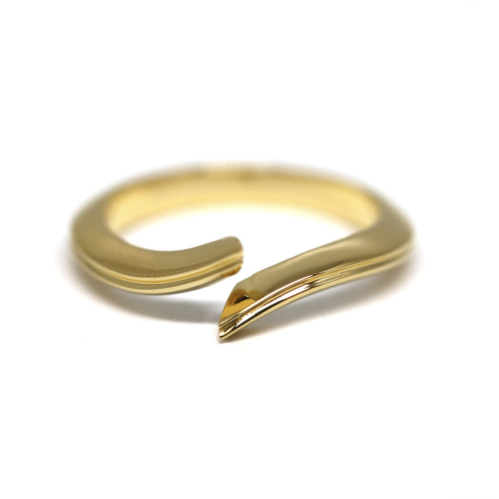 yellow gold wedding band montreal bena jewelry designer