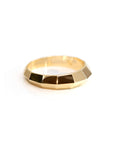 vermeil gold edgy men ring custom made in montreal by bena jewelry designer at boutique ruby mardi best jewelry store in montreal on white background