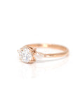rose gold diamond ring bena jewelry montreal designer