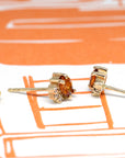 custom made gemstone earrings bena jewelry designer canada