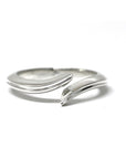 white gold open ring wedding band bena jewelry designer montreal