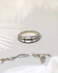 white gold edgy wedding band white gold bena jewelry designer