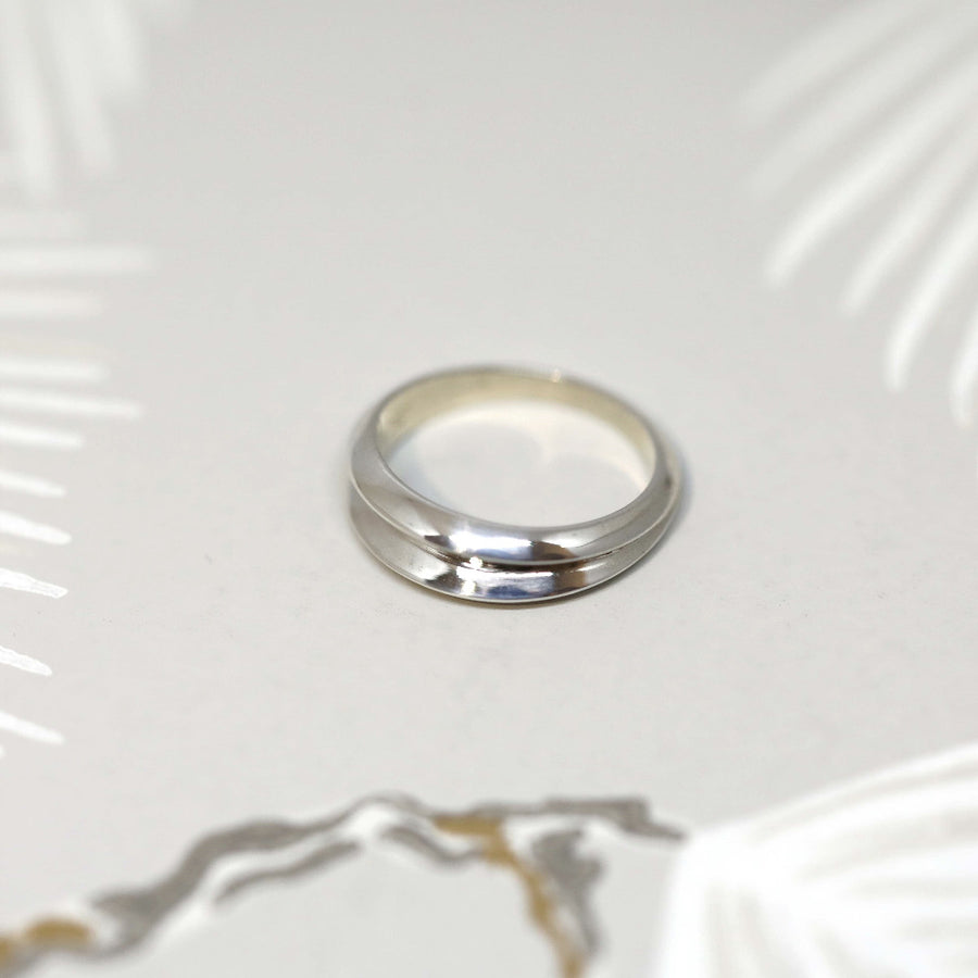 white gold ring bena jewelry montreal designer