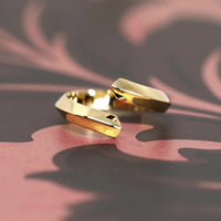 yellow gold open ring statement bena jewelry desginer